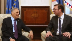 VUČIĆ DANAS SA ZUBINOM MEHTOM Predsednik Srbije domaćin čuvenom dirigentu u Vili Mir