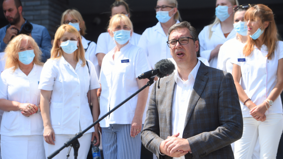 VUČIĆ NA OTVARANJU ZDRAVSTVENE STANICE BORČA Ponosan sam na ono što smo izgradili, ali ako se nastavi ugrožavanje bezbednosti zemlje, moraćemo nešto da preduzmemo... (VIDEO)