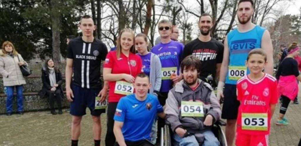 GLAVNI CILJ TRKE JE OSMEH! Grifin na maratonu "Dva grada Sarajevo - Istočno Sarajevo"