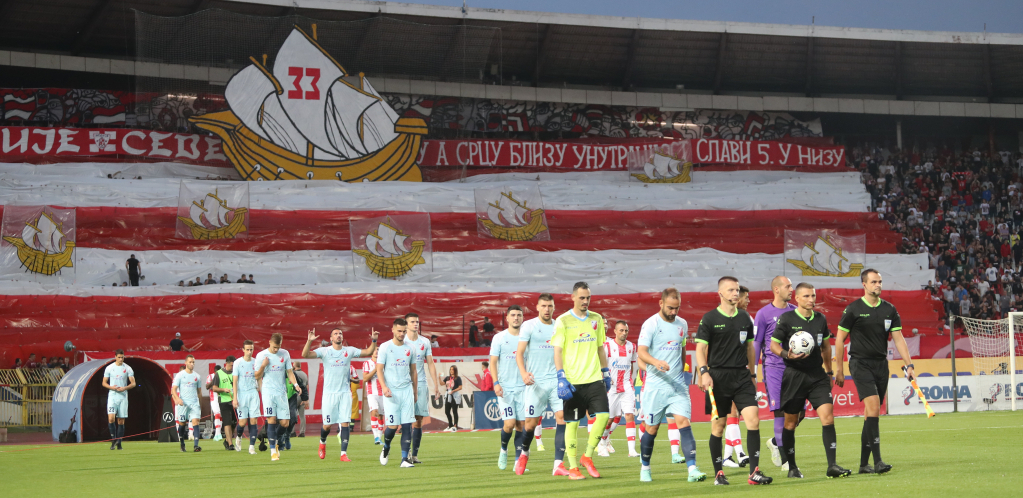 CRVENA ZVEZDA PONOVO PRED NAVIJAČIMA Delije oduševile koreografijom (VIDEO)