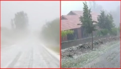 NEVREME U BANJALUCI Snažna oluja protutnjala, ulice poplavljene vodom! Upaljen žuti meteoalarm