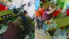 UZNEMIRUJUĆI SADRŽAJ! Učesnik Parova tuče, davi i šutira devojku u kafiću na Novom Beogradu! (VIDEO)
