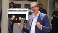 GDE ĆE USTAŠE DA UDARE, NEGO NA DECU Hrvatski mediji gore, srpska istorija trn u ustaškom oku: Vučiću, što si sina nazvao Vukan?