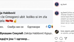 TEBE ĆE CRNOGORCI UBITI! Jezive pretnje ministarki Vesni Bratić (FOTO)