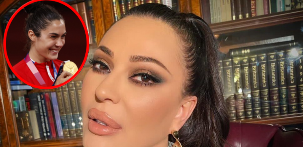 PONOS NAŠ! CECA SE OBRATILA MILICI MANDIĆ Pevačica joj čestitala zlato na Olimpijskim igrama!