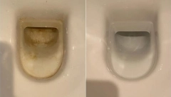 EFEKAT ĆE VAS ODUŠEVITI Stavite tabletu za mašinsko pranje sudova u vašu WC šolju i gledajte šta će se desiti