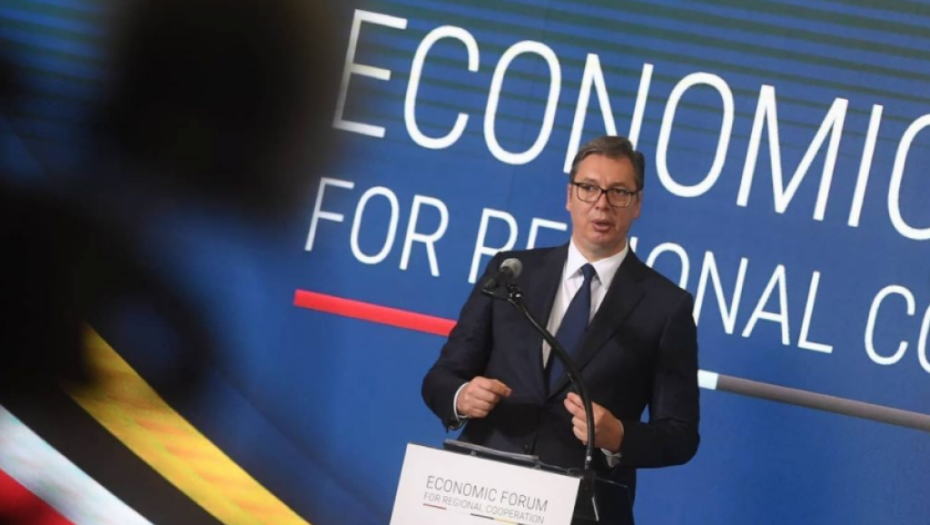 Vučić danas u Palati Brigada u Tirani sa Zaevom i Ramom