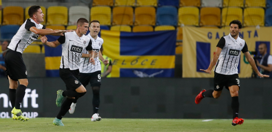 PARTIZAN SLAVIO I U SLOVAČKOJ! Majstorija Pantića, odbranjen penal Popovića i gol Rikarda za trijumf crno-belih!