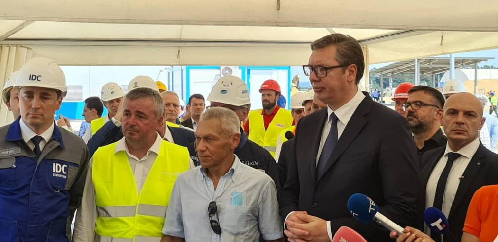 VUČIĆ DANAS U VELIKOJ PLANI Ovaj gasovod je žila kucavica, veoma sam ponosan na ceo projekat (VIDEO)