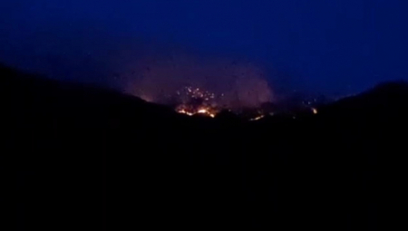 BESNI POŽAR NA MOKROJ GORI! 90 vatrogasaca na terenu! (VIDEO)