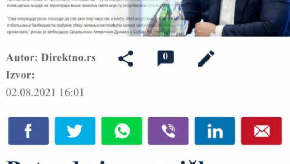 OPOZICIONI LAŽOVI Iskoristili staro saopštenje kao novo, ali nisu računali na jedan DETALJ