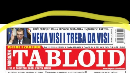 "NEKA VISI I TREBA DA VISI" Bolesno, Đilasov gnusni Tabloid nastavlja lov na Vučićevu glavu!