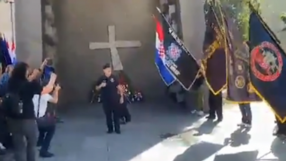 USTAŠTVO IM UŠLO U KRV U Kninu odjekivalo "za dom spremni", a onda se oglasio licemerni ministar Davor Božinović