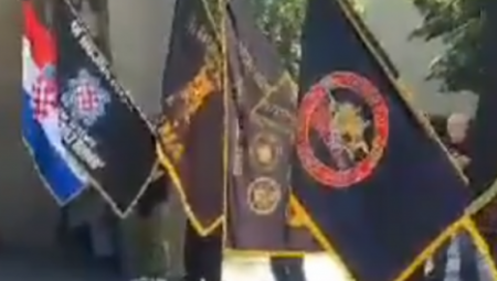 USTAŠKI GRAFITI NA SRPSKOM GROBLJU UZNEMIRILI MOSTAR Gradonačelnik Mario Kordić "Osuđujem anticivilizacijski postupak"