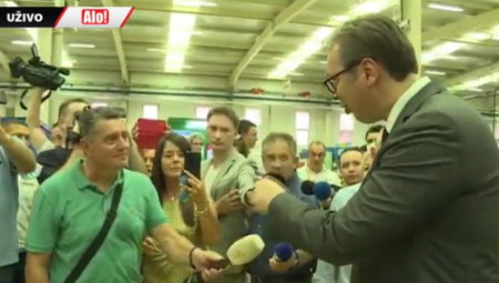 "A SMEJAO SI MI SE BATO" Vučić se obratio novinaru, a onda su se obojica nasmejali - Bratislav sve potvrdio
