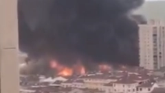 CRN DIM SE NADVIJA NAD GRADOM Strašna eksplozija u Istanbulu (VIDEO)