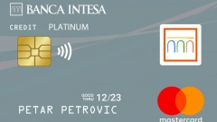 Banca Intesa Mastercard® Platinum kreditna kartica - simbol prvoklasnog servisa