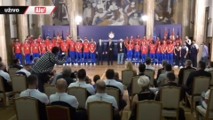 VUČIĆ PRIMIO ZLATNE OLIMPIJCE! "Hvala vam na radosti koju ste nam doneli!" (VIDEO)