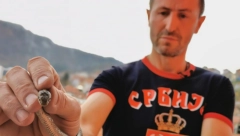 NE ZNA ZA STRAH Dok Užičani panično dozivaju pomoć, Arsenije zmije hvata golim rukama: OVO uradite kada vidite gmizavca!