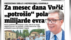 Đilas svojom novinom poručuje Vučiću: Da sam ja predsednik gurnuo bih i tih pola milijarde u džep, a ne u narodne projekte!