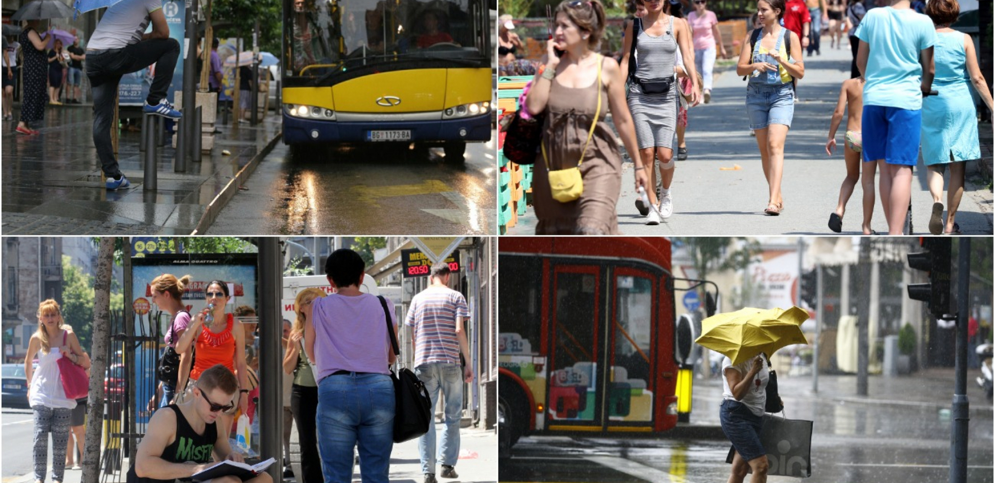 DA LI JE PRED NAMA PAUZA OD LETNJIH VRUĆINA? Danas snažni pljuskovi i jake vremenske nepogode!