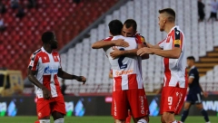 ZVEZDA POBEDOM OVERILA PLASMAN U LIGU EVROPE! Još jedan trijumf crveno-belih, Borjan pokazao zašto je miljenik "delija“