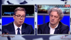 VUČIĆ U "ĆIRILICI" Predsednik za kraj poslao jaku poruku građanima Srbije