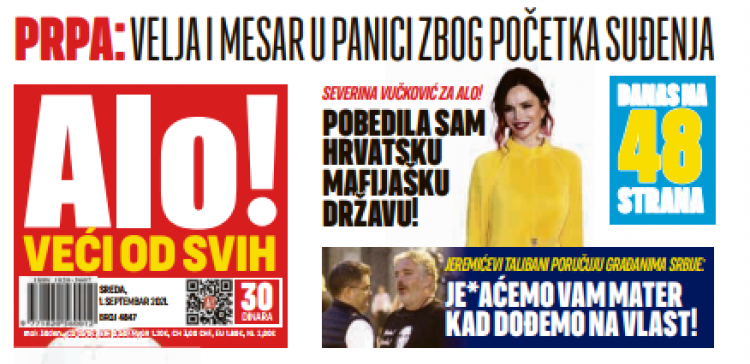 POLA CRNE GORE ZA VIKEND U PODGORICI I NA CETINJU Srbi čekaju patrijarha, a milogorci Jadranku!