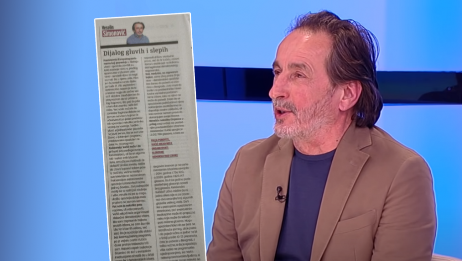 VESELIN SIMONOVIĆ OGOLIO SVU ISTINU OKO BOJKOTA Sada je jasno zašto je opozicija pobegla sa megdana!