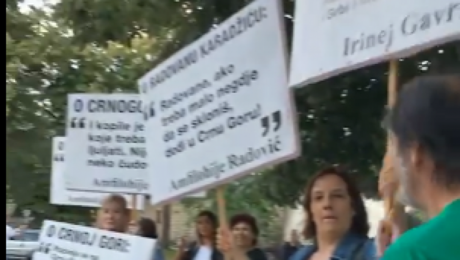 SMIŠLJENA PROVOKACIJA Otkriveno šta se tačno desilo sinoć ispred Cetinjskog manastira