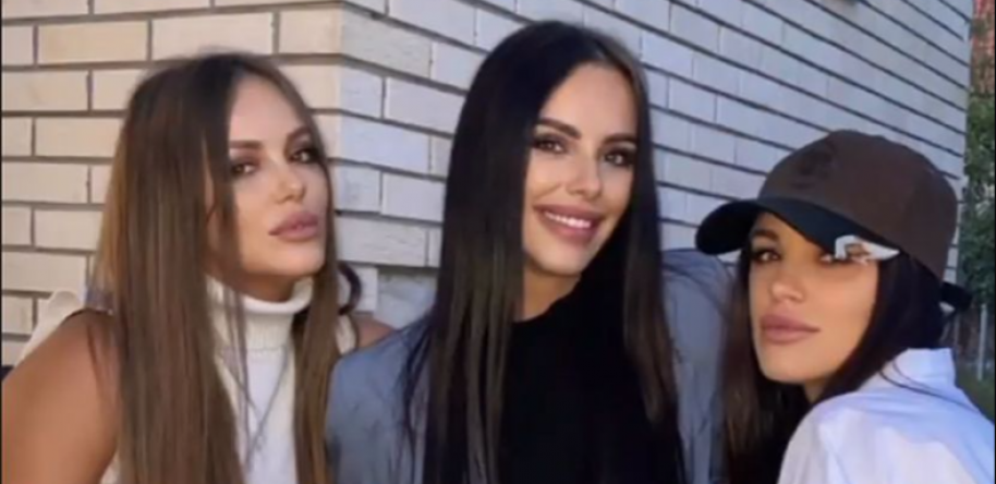 SESTRE RODIĆ ZAJEDNO NA SLAVLJU! Ne zna se koja je lepša, a odevna kombinacija Bogdane privukla je posebnu pažnju! (FOTO)