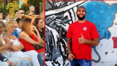 CECA NA BOKS MEČU, ALI NE I VELJKO Pevačica bodrila Crvenu Zvezdu, a evo zbog čega je bila u prvom redu! (VIDEO)