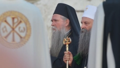 SVETI TRON DOČEKAO VLADIKU Na arhijerejskom mestu u cetinjskom manastiru se tri decenije bogu molio počivši Amfilohije