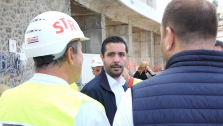 MINISTAR MOMIROVIĆ Rekonstrucija nadvožnjaka u Mladenovcu dobro napreduje, izvođači da ubrzaju tempo