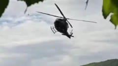 ISPRAVKA Helikopter kojim su došli patrijarh Porfirije i mitropolit Joanikije nije formirao poseban znak na nebu