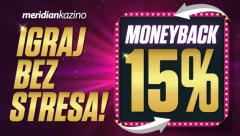 BEZ OPTEREĆIVANJA U NOVE AVANTURE: MERIDIAN I 15% VIP MONEYBACK SU NA TVOJOJ STRANI