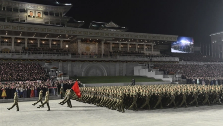 SEVERNA KOREJA POKAZUJE SNAGU Proslavili 73. godišnjicu osnivanja (FOTO)