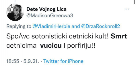 JEZIVO, MILOVA SLEDBENICA PORUČILA: Smrt Vučiću i Porfiriju! (FOTO)