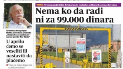 ĐILASOVE NOVINE KONAČNO PIŠU ISTINU Od kada Vučić dovodi investitore, plate su stabilne, visoke i rastu! (FOTO)