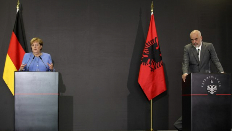 ŠAMAR PRIŠTINI Angela Merkel i Edi Rama im jednoglasno rekli NE