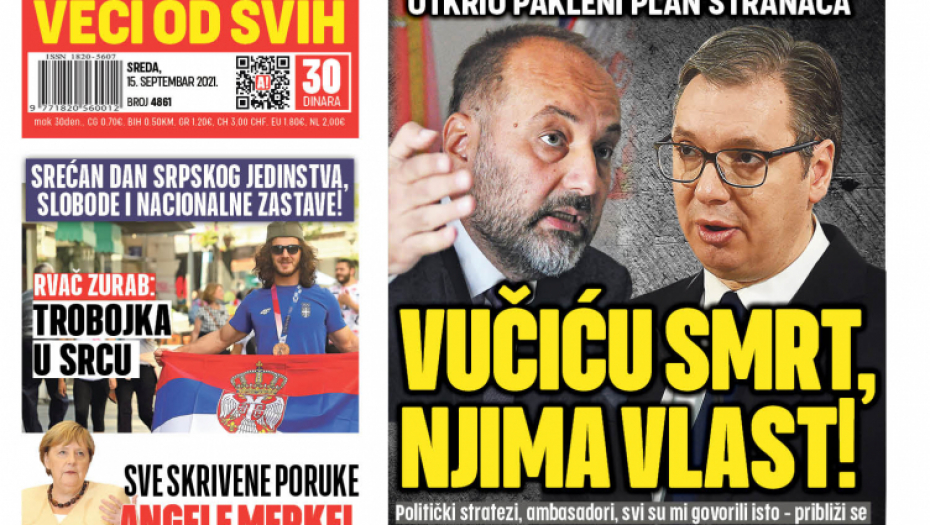 ŠOKANTNO Saša Janković otkrio pakleni plan stranaca: Vučiću smrt, njima vlast!
