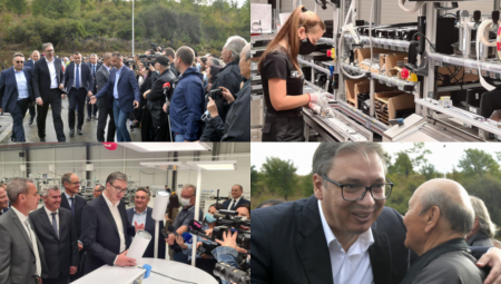 PREDSEDNIK SRBIJE U SVILAJNCU Vučić: Posao za 130 radnika! Fabrika će mnogo značiti celoj opštini (FOTO/VIDEO)