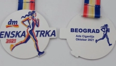 SJAJNO! Ovako će izgledati medalje za sve učesnice dm Ženske trke!