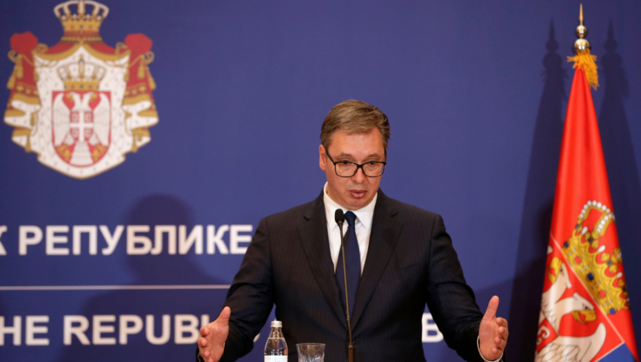 VUČIĆ I LAJČAK ZAVRŠILI SASTANAK Tema - dešavanja na severu Kosova