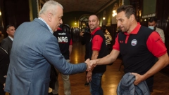 Gradonačelnik Subotice Stevan Bakić primio rukovodstvo, trenere i igrače Vaterpolo kluba Novi Beograd! (FOTO)