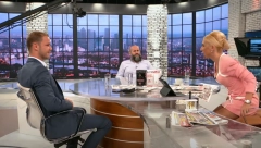 KAD SE POJAVILA JOVANA JEREMIĆ, NASTAO MUK Stajling i dekolte voditeljke, ni Draška Stanivukovića nisu ostavili ravnodušnim