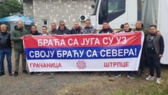 PODRŠKA SRBIMA NA JARINJU Braća sa juga su uz svoju braću sa severa!