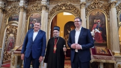 VUČIĆ: Hvala vladiki Lukijanu na divnom dočeku