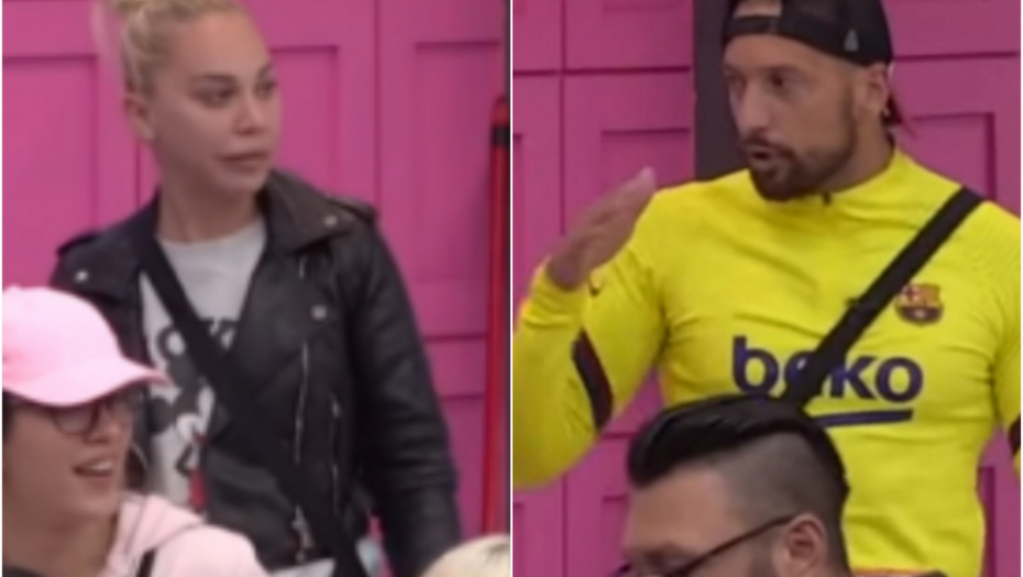 SKIDALA MU GAĆE I LIZALA NAOČIGLED SVIH Isplivao snimak vrele akcije Olge i Dina iz Zadruge, radila mu je ovo pred prepunim klubom! (VIDEO +18)