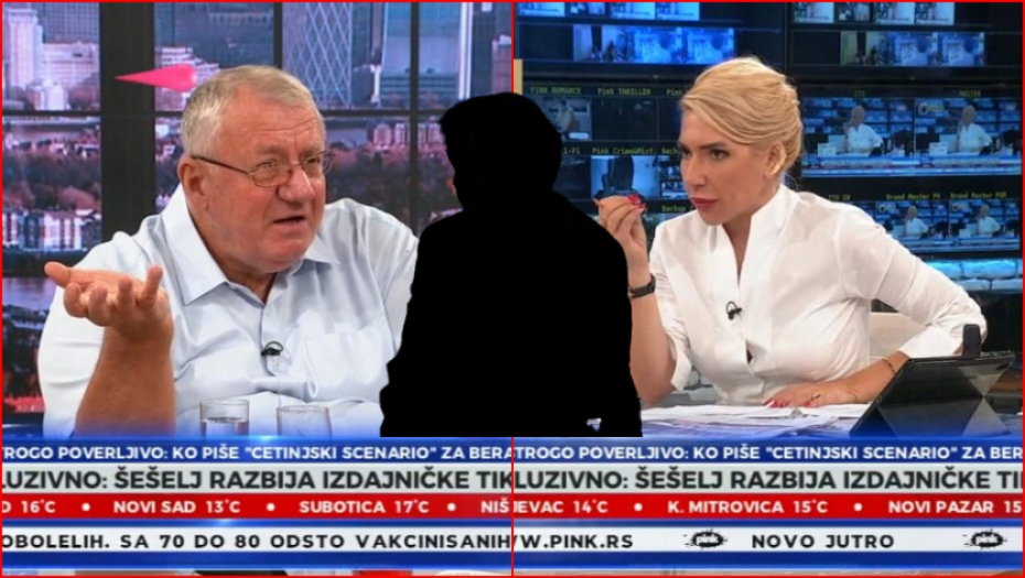 ŠEŠELJ I JOVANA U KLINČU ZBOG ČUVENOG SRPSKOG VODITELJA "Nemoj njega da mi diraš, on mi je u srcu!" (VIDEO)